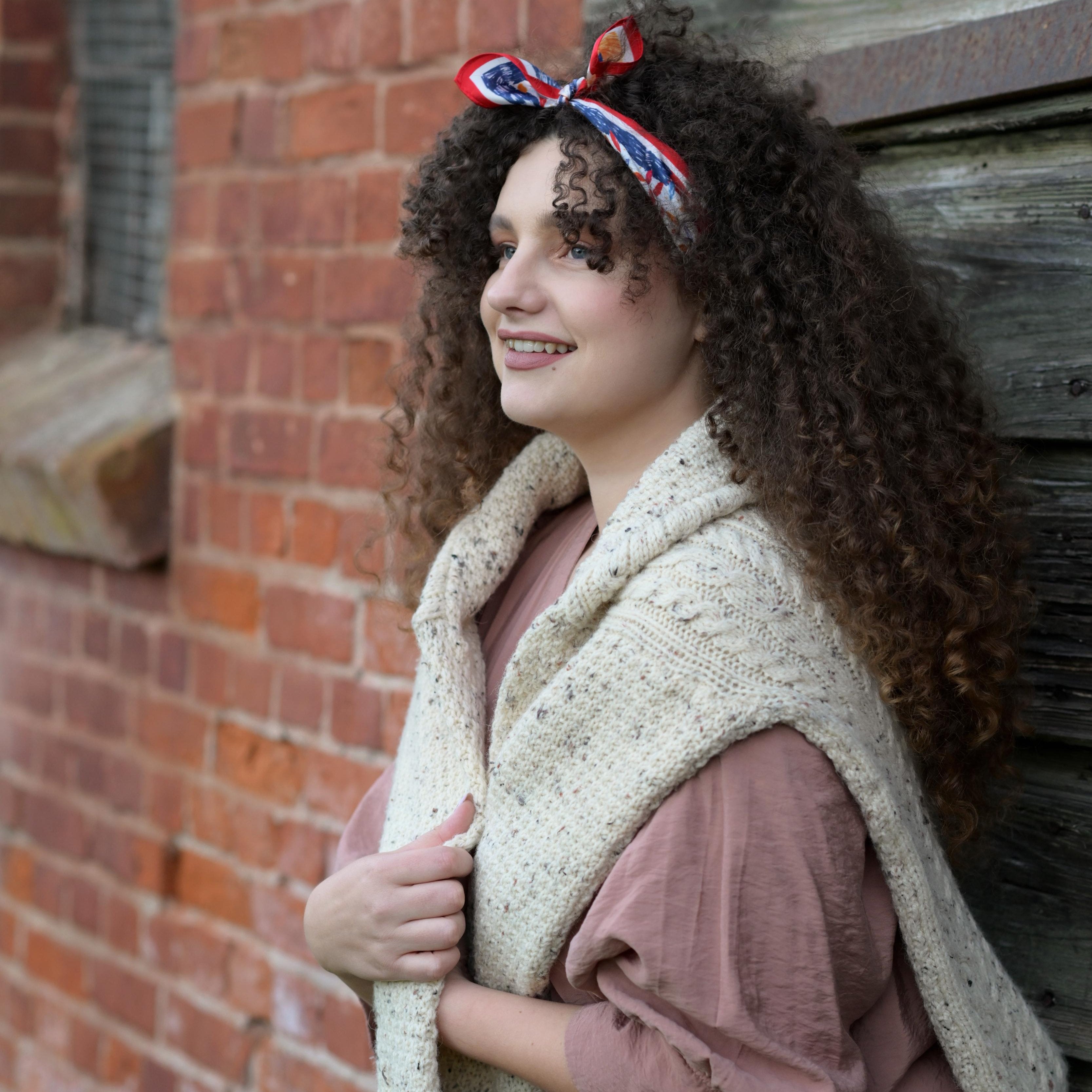 PLAYFUL CREATIVITY_šilkinė skarelė_empoweryou.lt